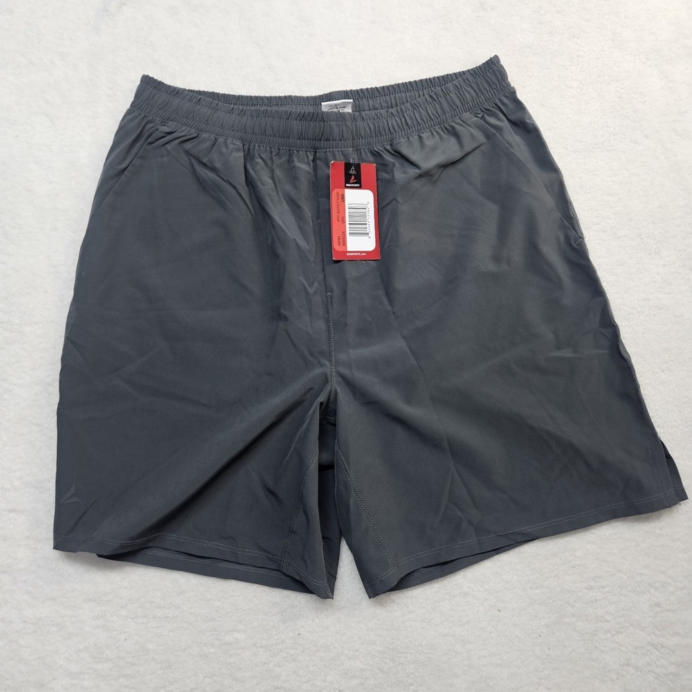 BSN SPORTS Agility 2 Pocket Short Gray XL‎ NWT Basketball Jogging Casual